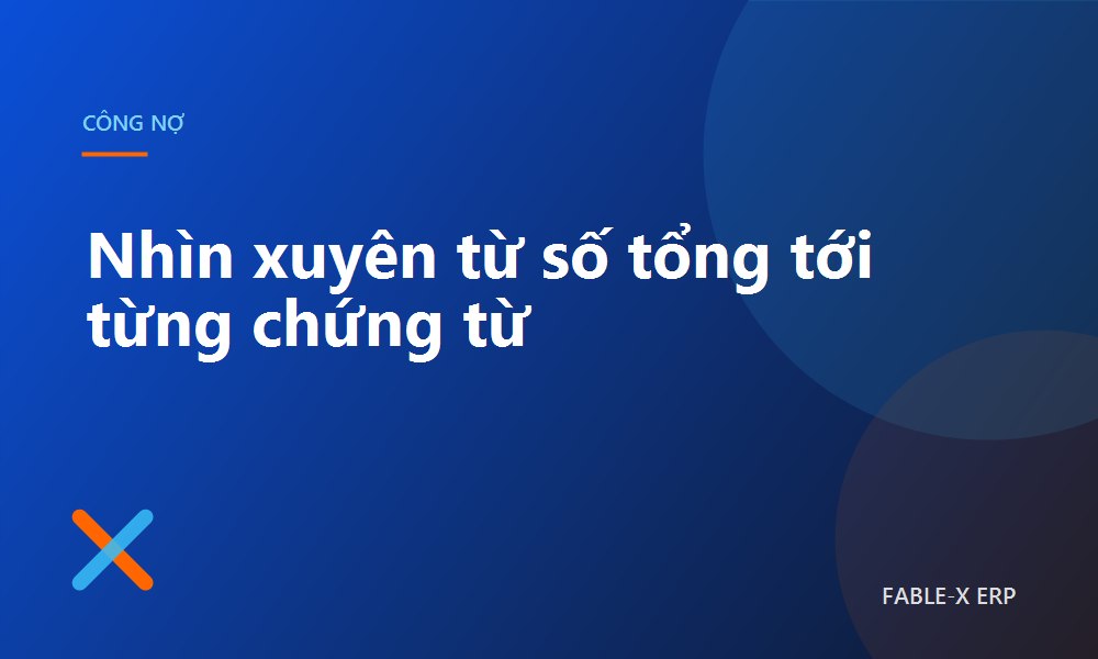 "Khách này nợ 240 triệu" — nhưng nợ từ hoá đơn nào?
